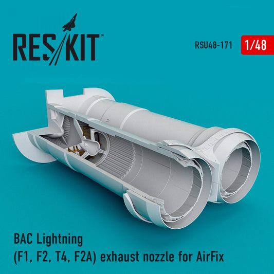 Res/Kit 1:48 BAC Lightning F1, F2, T4, F2A Exhaust Nozzle for Airfix Kit Reskit