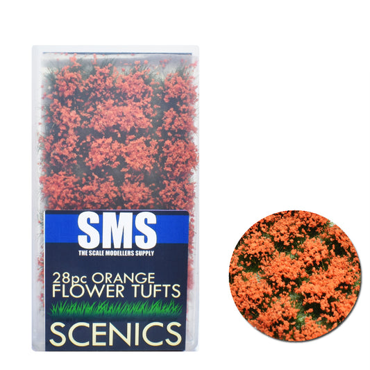 SMS Flower Tufts Orange