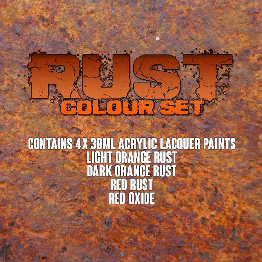 SMS Rust Colour Set The Scale Modellers Supply