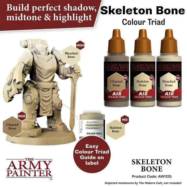 The Army Painter Warpaints Air: Skeleton Bone - 18ml Acrylic Paint The Army Painter