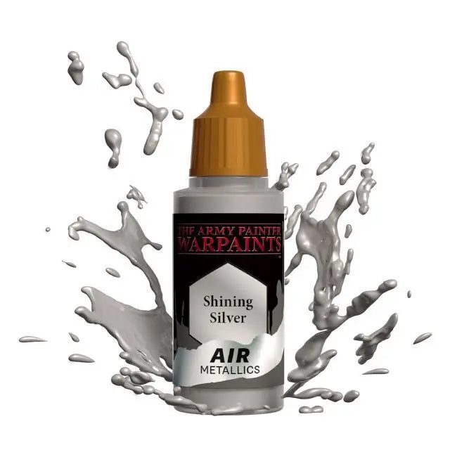 The Army Painter Warpaints Air: Shining Silver - 18ml Acrylic Paint The Army Painter
