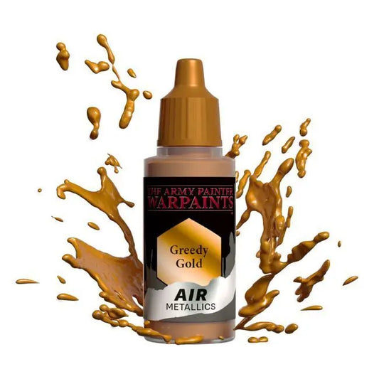 The Army Painter Warpaints Air: Greedy Gold - 18ml Acrylic Paint The Army Painter