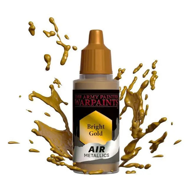 The Army Painter Warpaints Air: Bright Gold - 18ml Acrylic Paint The Army Painter