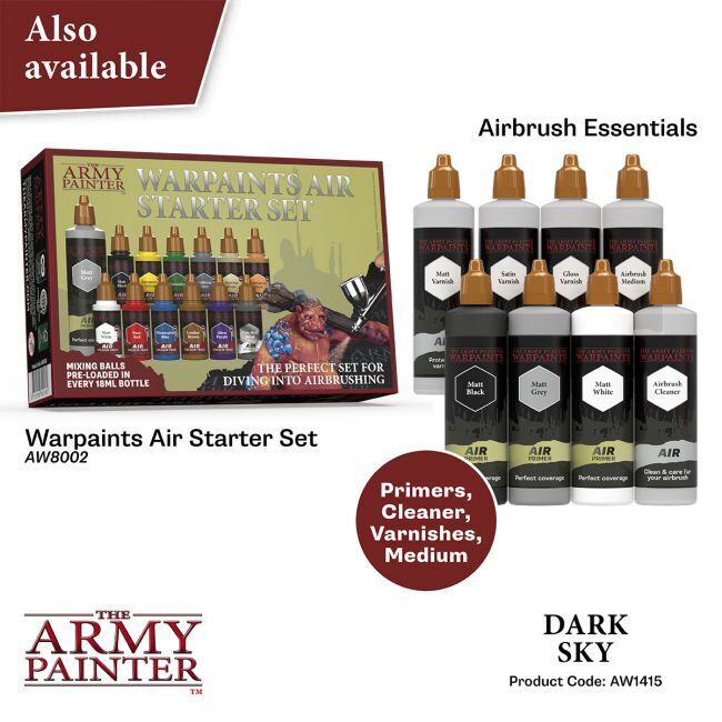 The Army Painter Warpaints Air: Dark Sky - 18ml Acrylic Paint