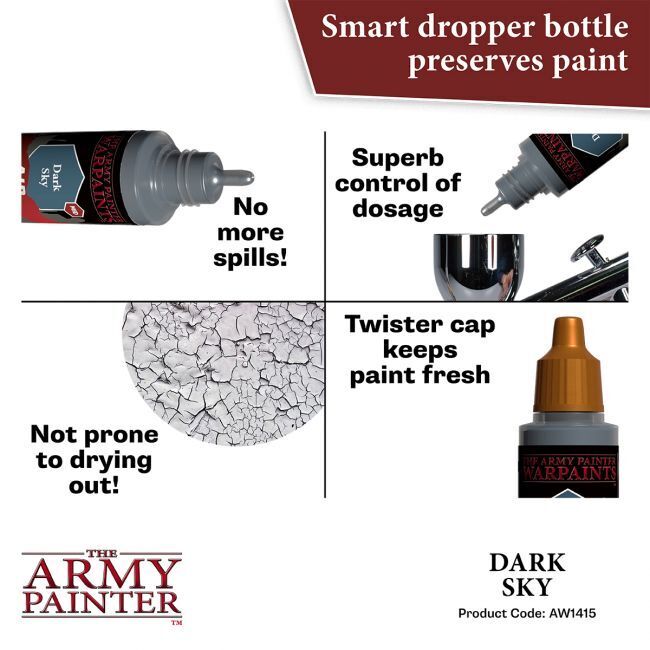 The Army Painter Warpaints Air: Dark Sky - 18ml Acrylic Paint