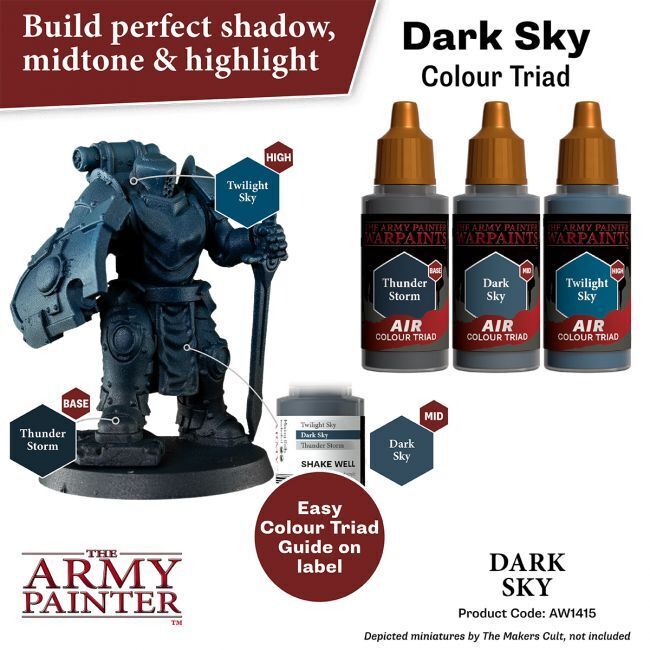 The Army Painter Warpaints Air: Dark Sky - 18ml Acrylic Paint