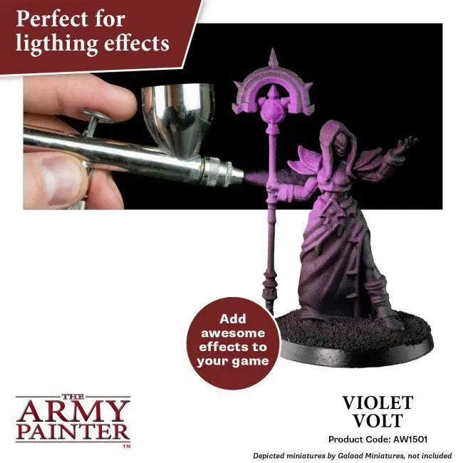 The Army Painter Warpaints Air: Violet Volt - 18ml Acrylic Paint The Army Painter
