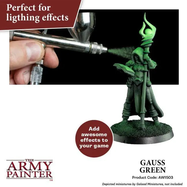 The Army Painter Warpaints Air: Gauss Green - 18ml Acrylic Paint The Army Painter