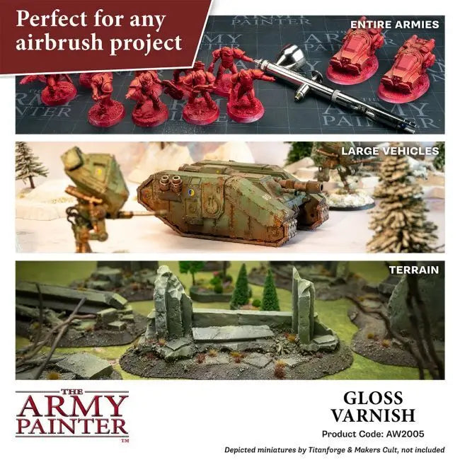 The Army Painter Warpaints Air: Gloss Varnish 100 ml The Army Painter