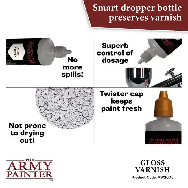 The Army Painter Warpaints Air: Gloss Varnish 100 ml The Army Painter