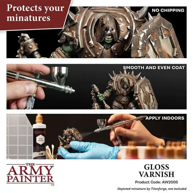 The Army Painter Warpaints Air: Gloss Varnish 100 ml The Army Painter