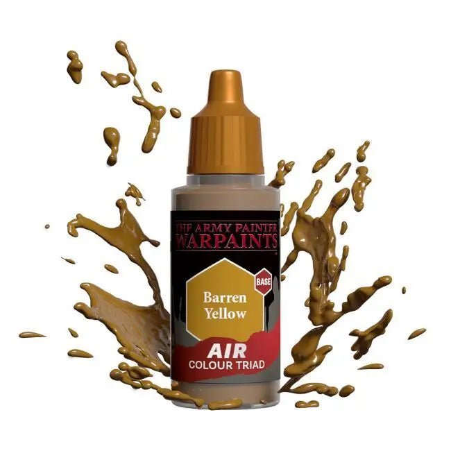 The Army Painter Warpaints Air: Barren Yellow - 18ml Acrylic Paint The Army Painter