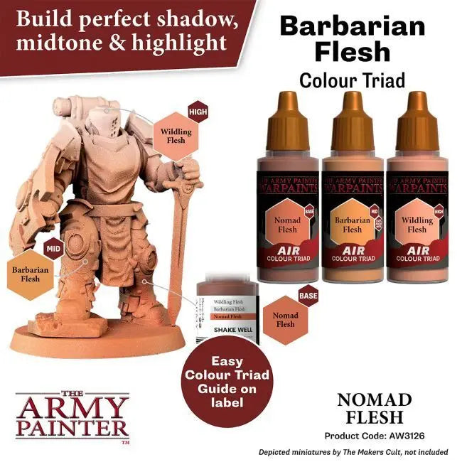 The Army Painter Warpaints Air: Nomad Flesh - 18ml Acrylic Paint The Army Painter