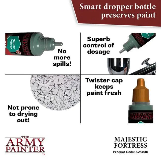 The Army Painter Warpaints Air: Majestic Fortress - 18ml Acrylic Paint The Army Painter
