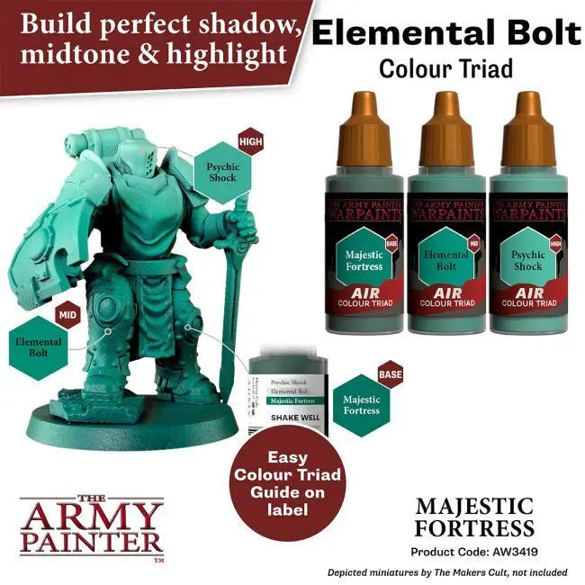 The Army Painter Warpaints Air: Majestic Fortress - 18ml Acrylic Paint The Army Painter