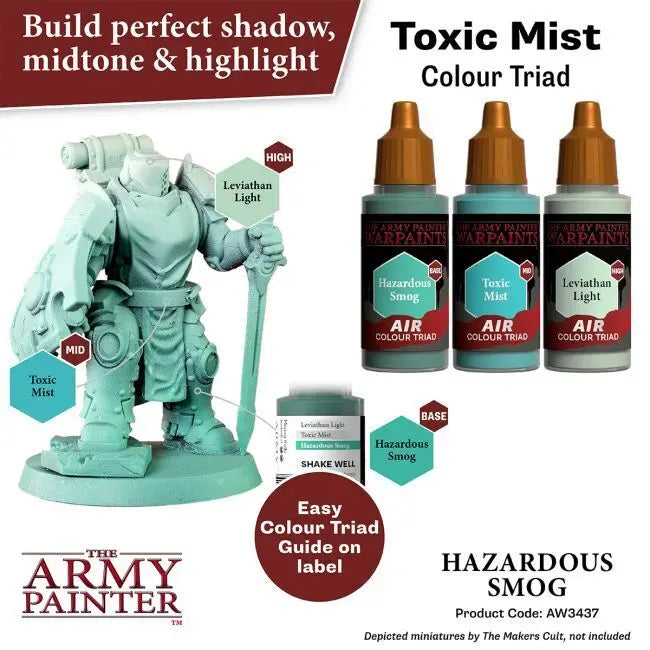 The Army Painter Warpaints Air: Hazardous Smog - 18ml Acrylic Paint The Army Painter