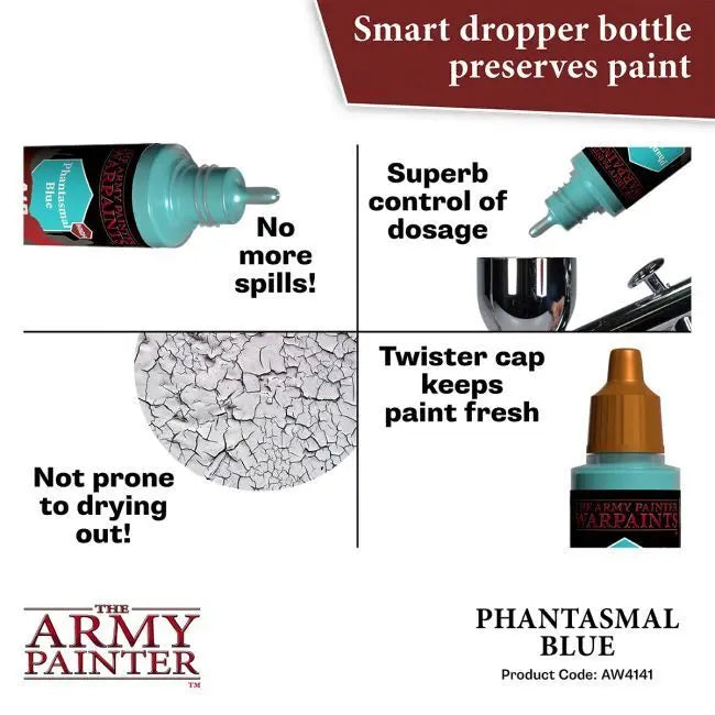 The Army Painter Warpaints Air: Phantasmal Blue - 18ml Acrylic Paint The Army Painter