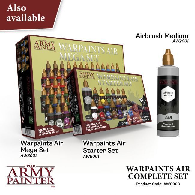The Army Painter Warpaints Air: Complete Set