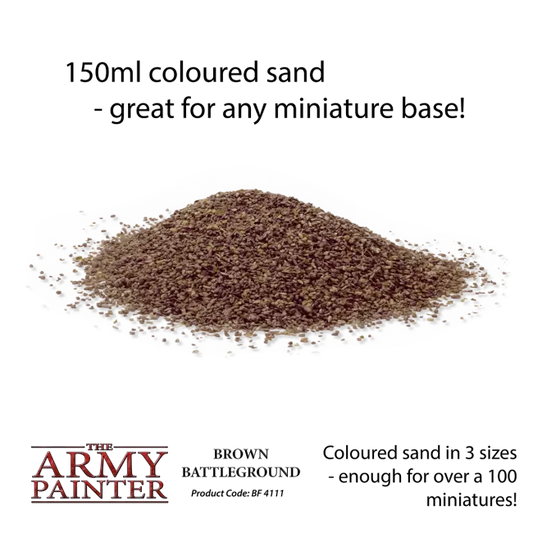 The Army Painter Basing: Brown Battleground The Army Painter