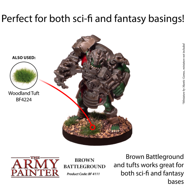 The Army Painter Basing: Brown Battleground