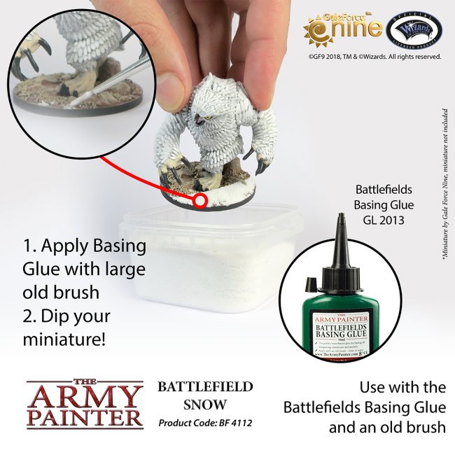 The Army Painter Basing: Battlefield Snow