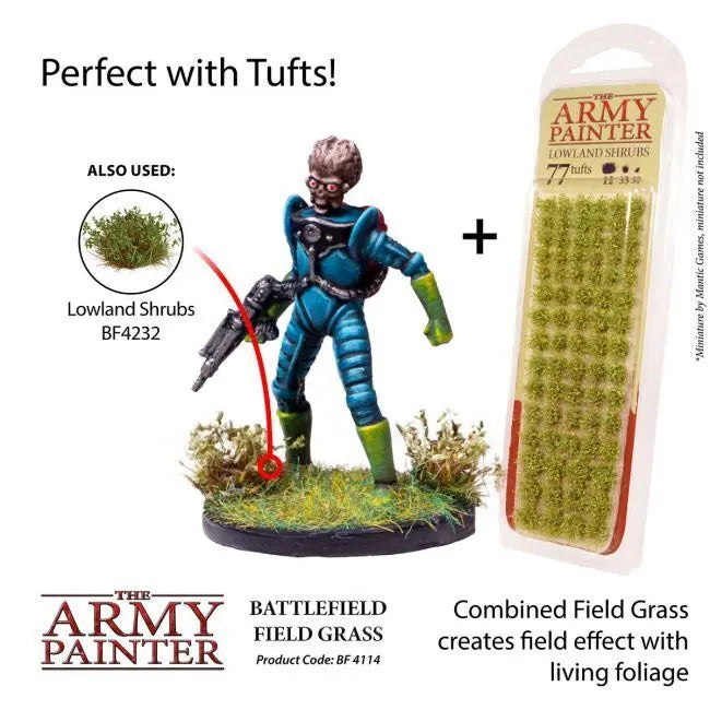 The Army Painter Basing: Battlefield Field Grass The Army Painter