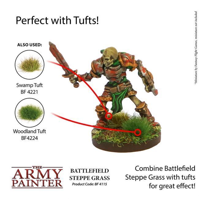 The Army Painter Basing: Battlefield Steppe Grass