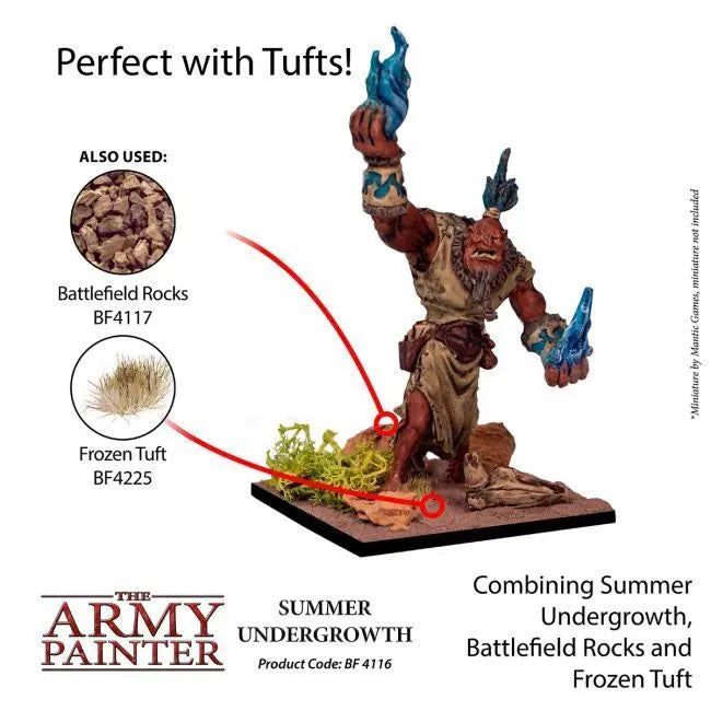 The Army Painter Basing: Summer Undergrowth The Army Painter