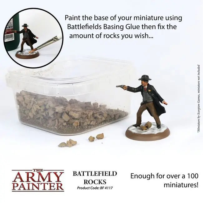 The Army Painter Basing: Battlefield Rocks The Army Painter