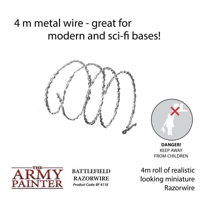 The Army Painter Basing: Battlefield Razorwire