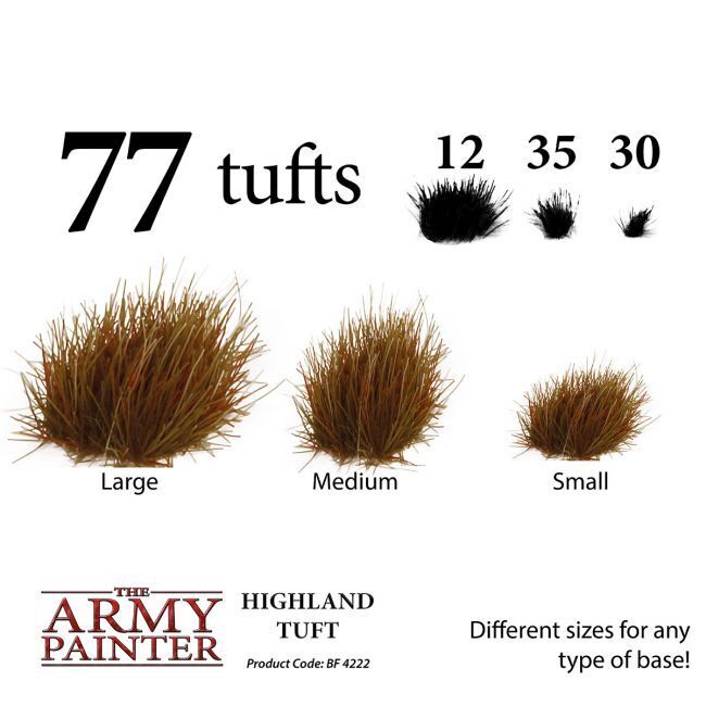The Army Painter Tufts: Highland Tuft