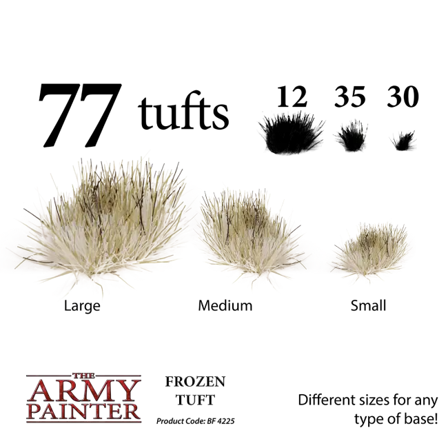 The Army Painter Tufts: Frozen Tuft The Army Painter