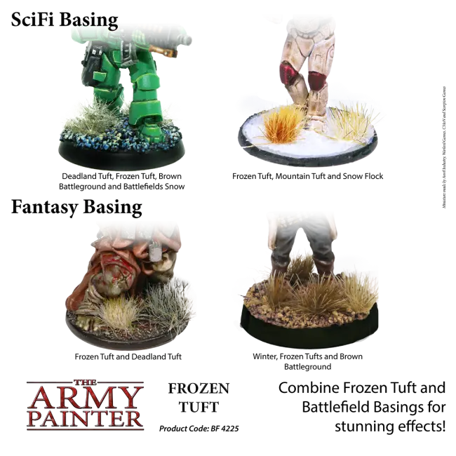 The Army Painter Tufts: Frozen Tuft The Army Painter