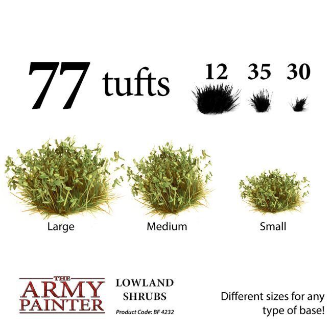 The Army Painter Tufts: Lowland Shrubs