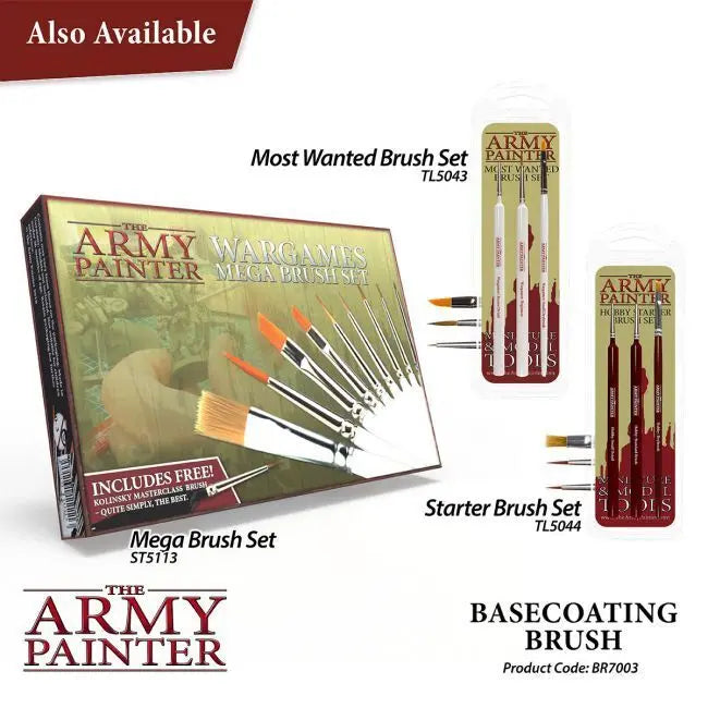 The Army Painter Hobby Brush - Basecoating The Army Painter