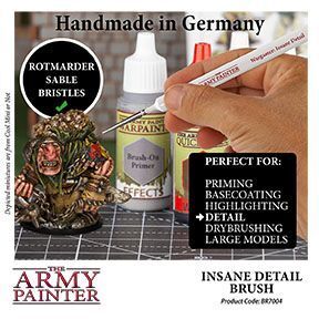 The Army Painter Wargamer Brush - Insane Detail The Army Painter