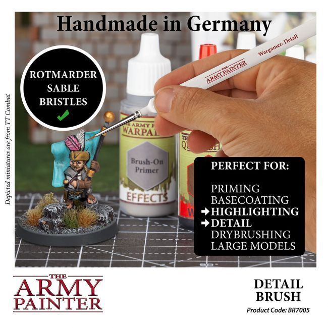 The Army Painter Wargamer Brush - Detail The Army Painter