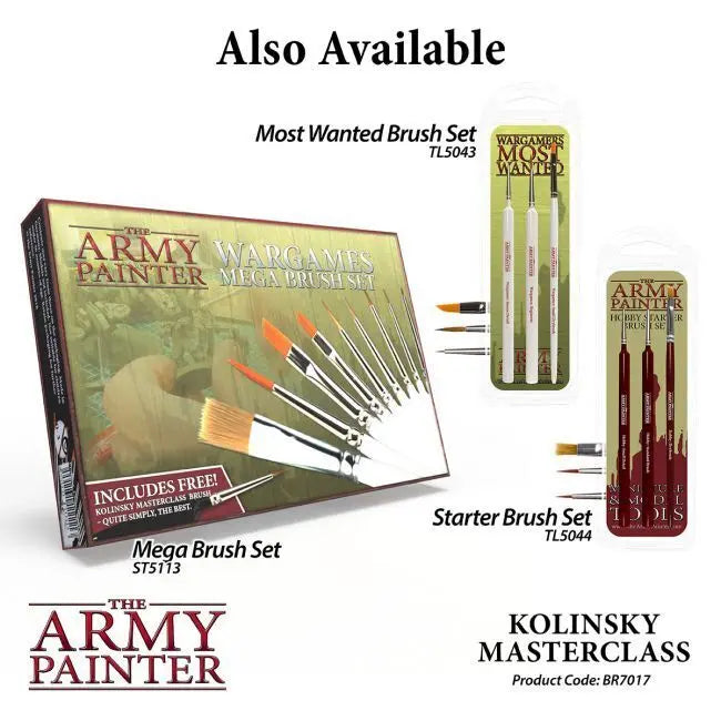 The Army Painter Wargamer Masterclass Brush The Army Painter