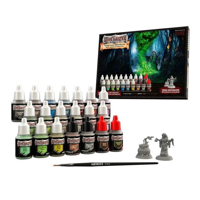 The Army Painter GameMaster: Wilderness Adventures Paint Set