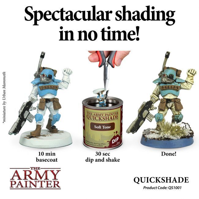The Army Painter Quickshade Dip: Soft Tone - 250ml