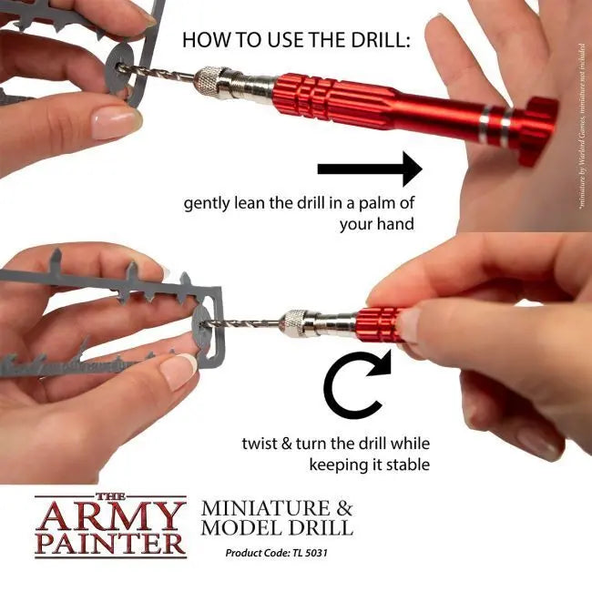 The Army Painter Tools: Miniature and Model Drill The Army Painter