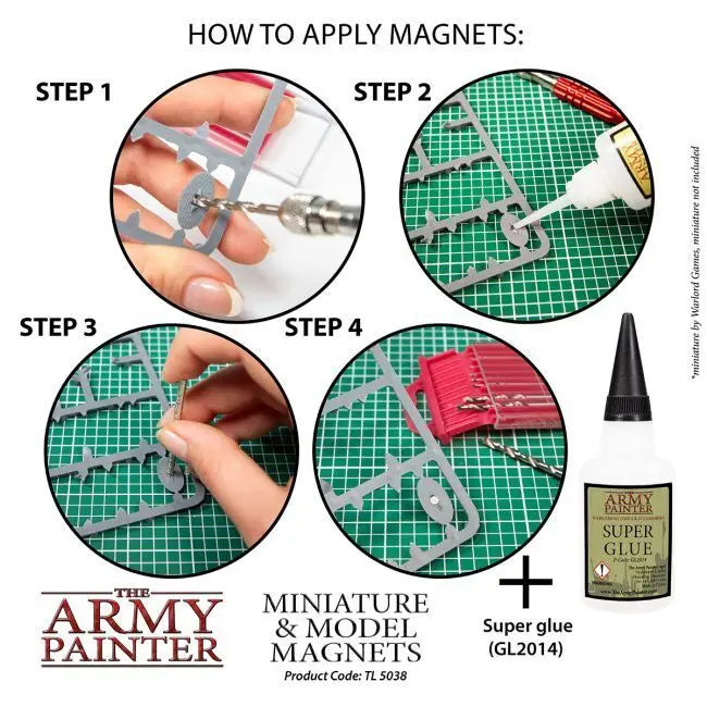 The Army Painter Tools: Miniature and Model Magnets The Army Painter