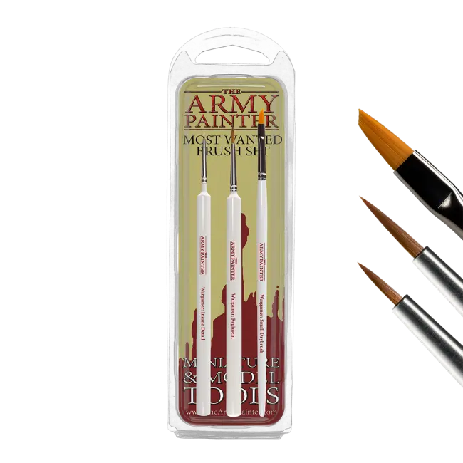 The Army Painter Most Wanted Brush Set The Army Painter