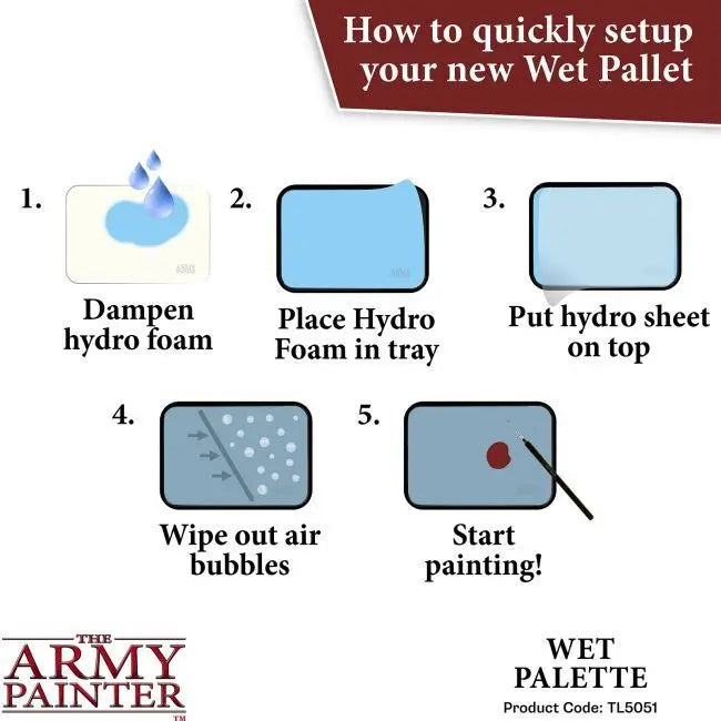 The Army Painter Tools: Wet Palette The Army Painter