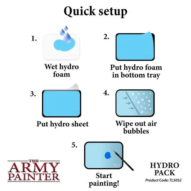 The Army Painter Tools: Wet Palette Hydro Pack (refill) The Army Painter