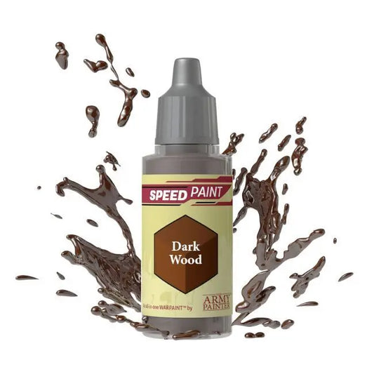 The Army Painter Speedpaint: Dark Wood - 18ml Acrylic Paint The Army Painter