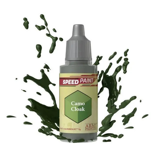 The Army Painter Speedpaint: Camo Cloak - 18ml Acrylic Paint The Army Painter