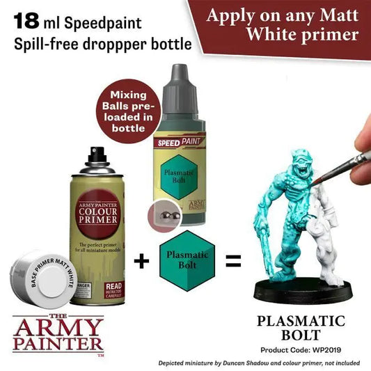 The Army Painter Speedpaint: Plasmatic Bolt - 18ml Acrylic Paint The Army Painter