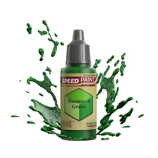 The Army Painter Speedpaint: Shamrock Green - 18ml Acrylic Paint The Army Painter