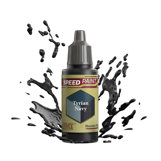 The Army Painter Speedpaint: Tyrian Navy - 18ml Acrylic Paint The Army Painter
